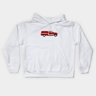 seymour volunteer fire department support truck Kids Hoodie